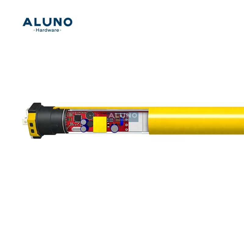 Aluno Retractable Guaranteed Design Ac Roll Wand Roller Shutter Tubular Motor Louver Roof Motorized Pergola Motors