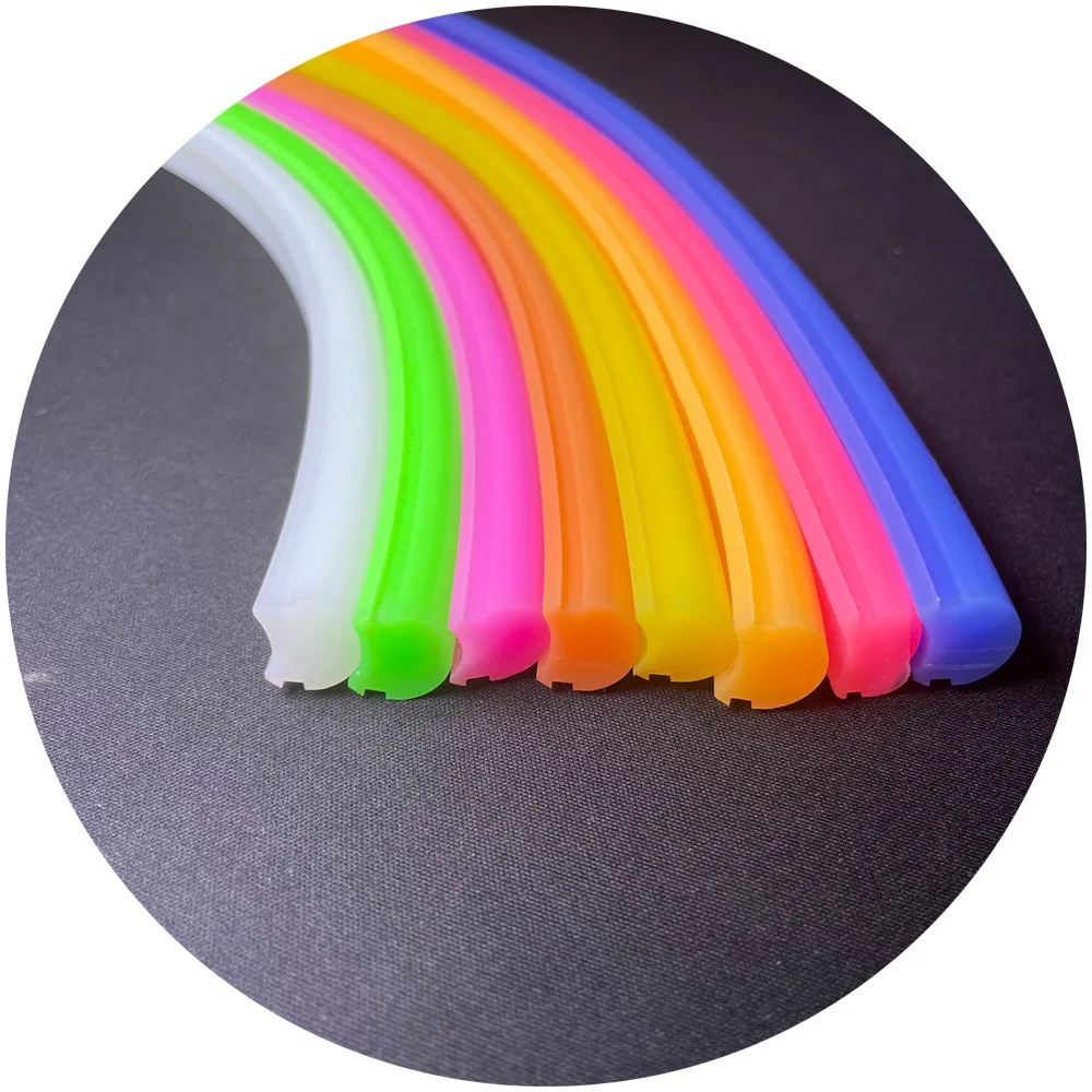 adv material illuminated 2nd gen 6mm 8mm 10mm 12mm warm natural pure cold splitted separently led neon light strip for led sign