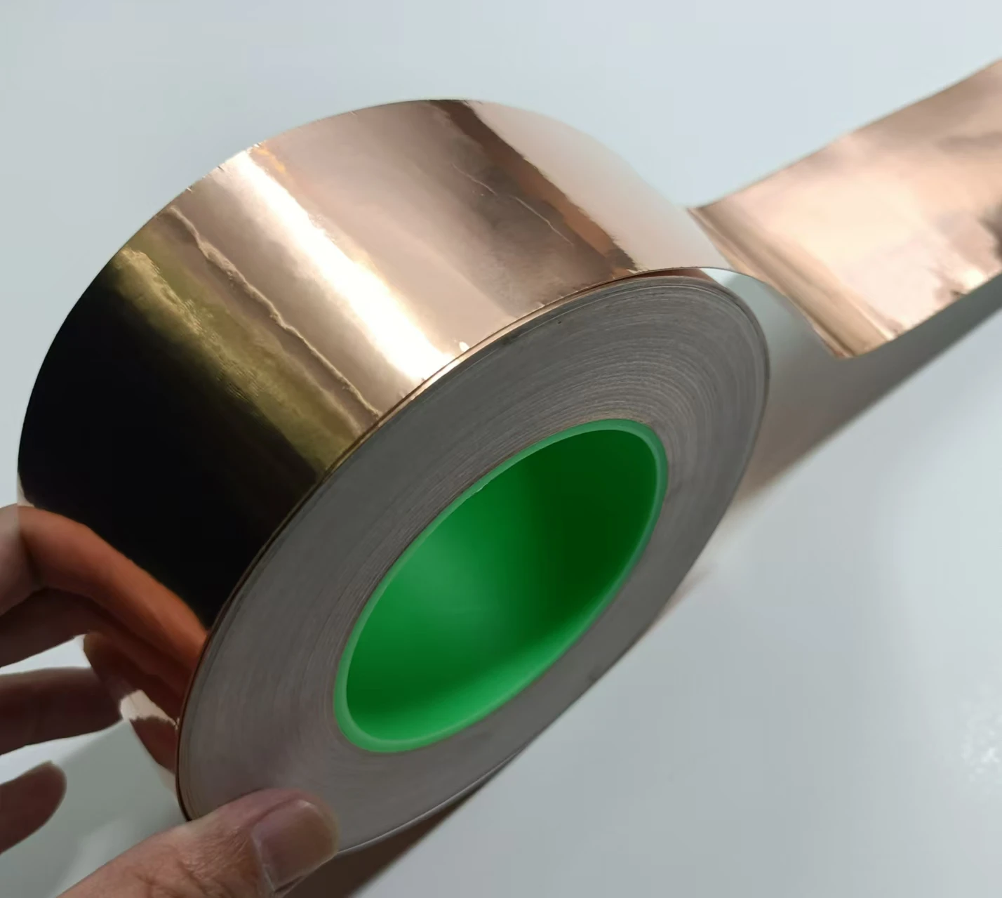 Double Sided Conductive Copper Foil Die-Cutting for Metal Label Use