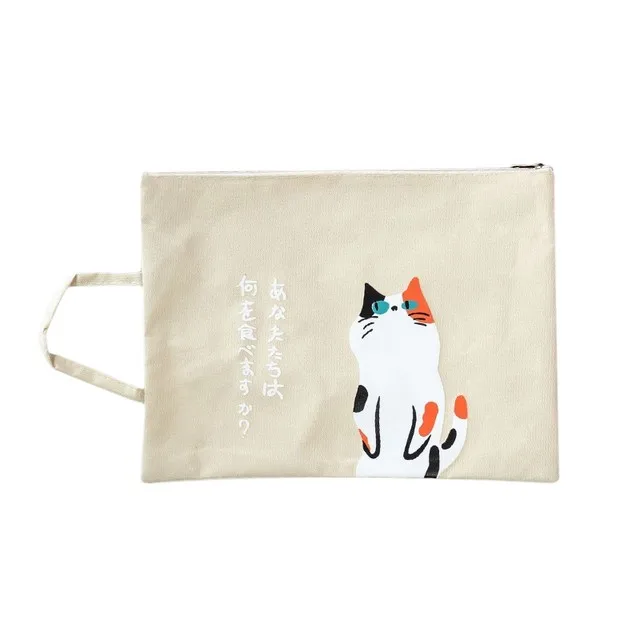 Hot Sale A4 File Bags Documents File Bags Stationery Filling Bags File Pouch Holder Zipper Handbags for School Office