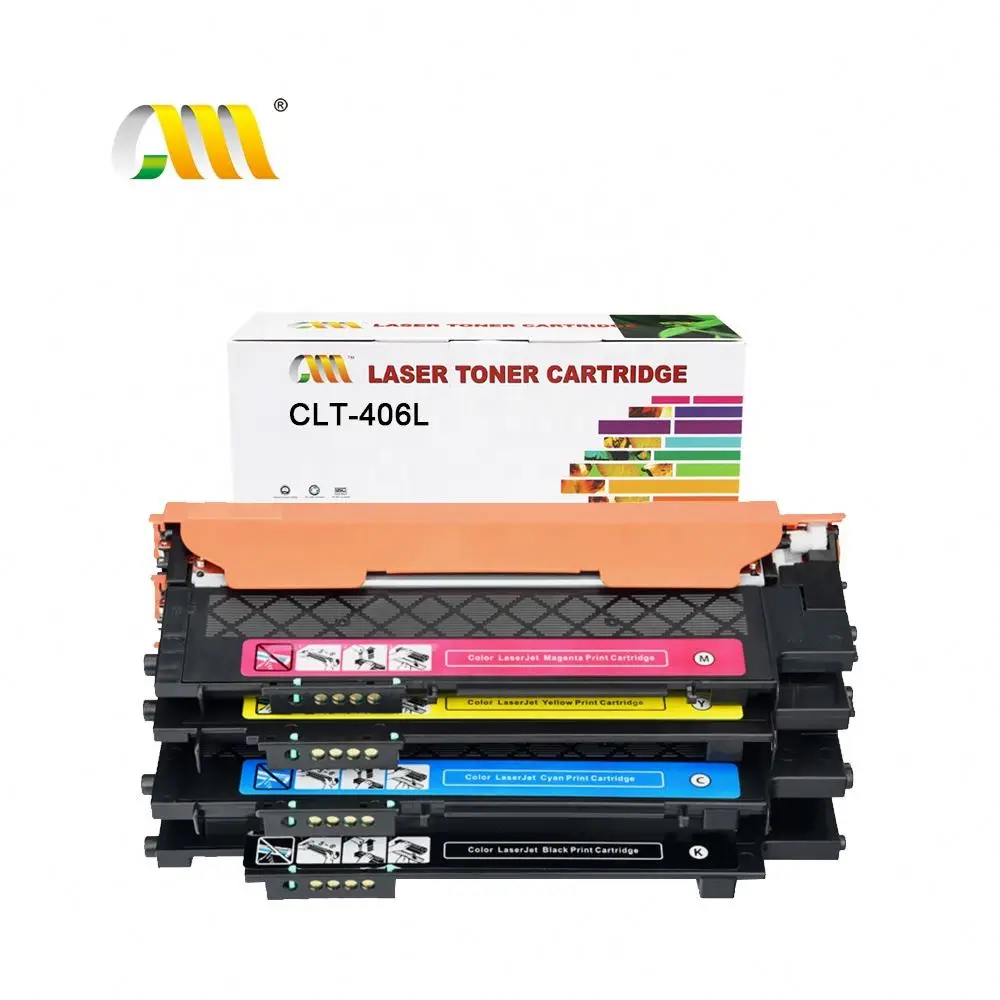 CLT-406L совместимый тонер для Samsung CLX-3300 CLP-360 SL-C410W тонер-картридж CLT-406S CLT-406 принтера 406L картридж с тонером