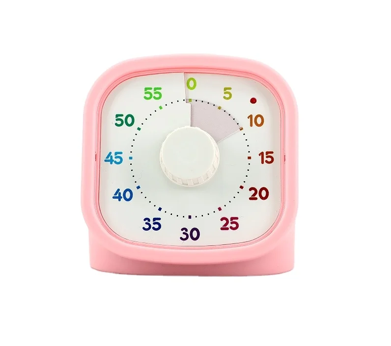 60 Minute Visual Timer for Kids Rechargeable Visual Countdown Timer Clock Kids Timer for Classroom kitchen