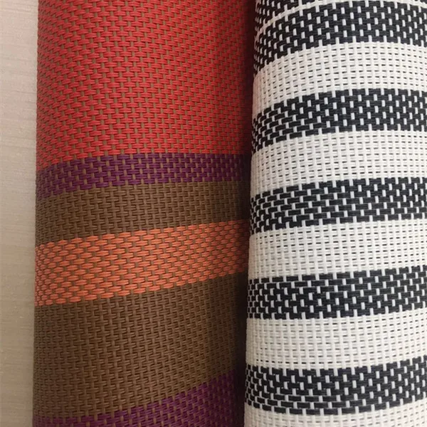 colorful teslin Anti-UV PVC Coating textilens Mesh fabric for Outdoor Chair