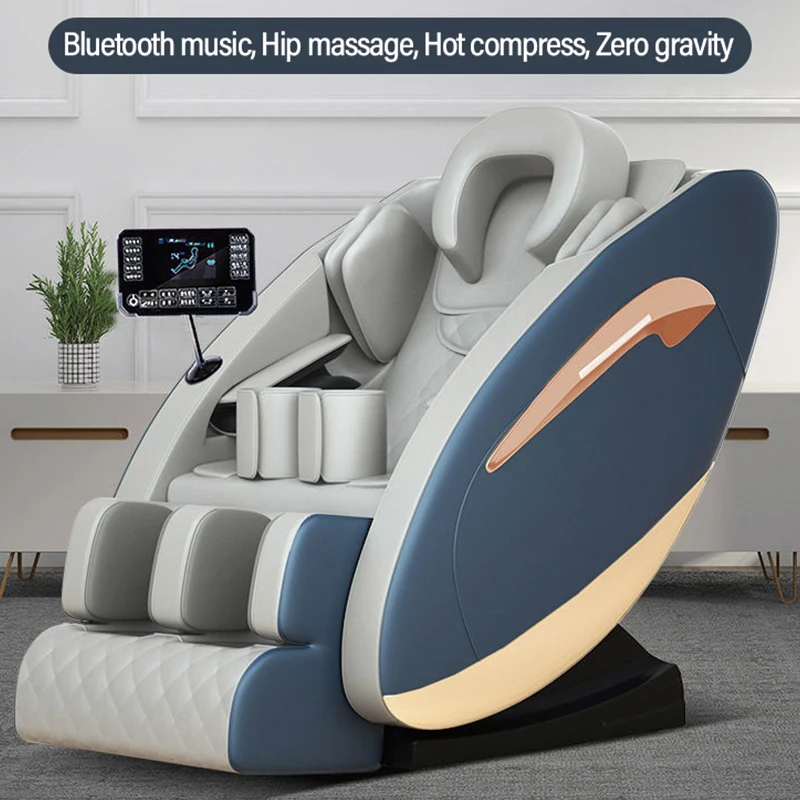 Multi Function Bluetooth music full body zero gravity 3D electric massage chair for foot,hip,leg