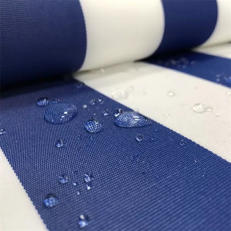 Waterproof 100% Yarn Dyed Solution Dyed Tent Fabric Solution Dyed Acrylic Outdoor Fabric for Awning