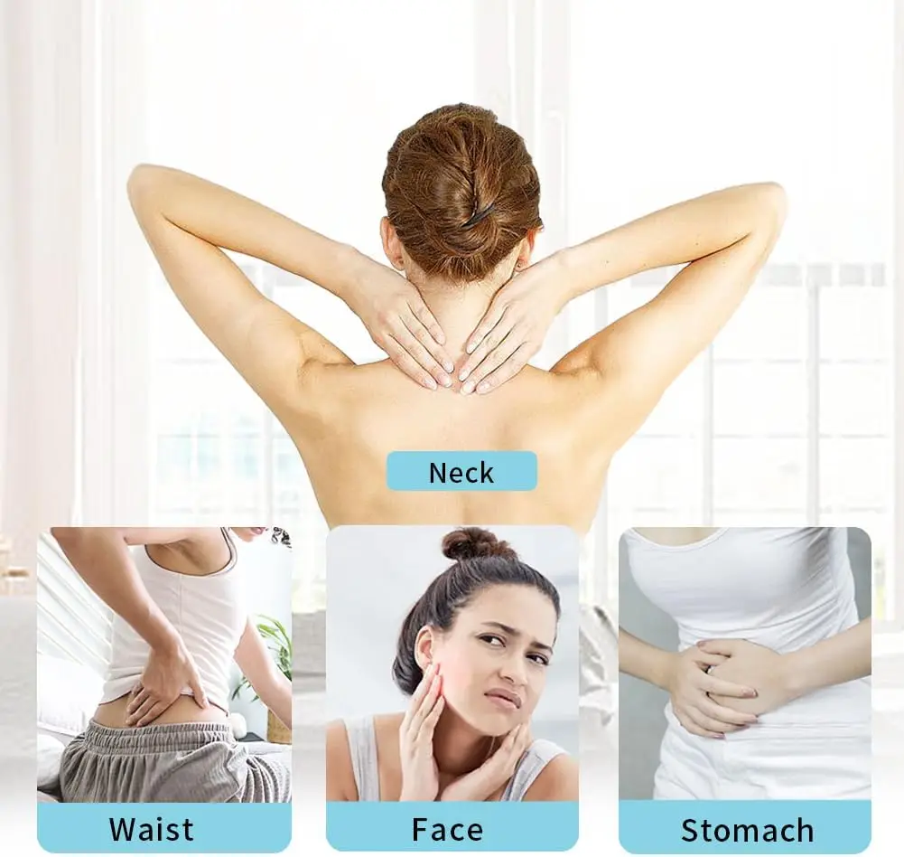 Reusable Hot and Cold Therapy Gel Beads Ice Pack for Body Pain Relief Cooling Bag with Plush Back Elastic Cord