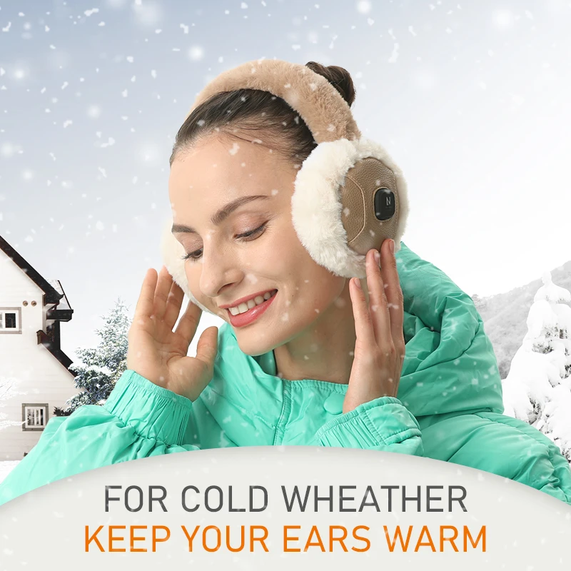 Нагреватель для ушей, перезаряжаемый зимний наголовник с подогревом, холодная повязка для улицы, охоты, рыбалки, наушники