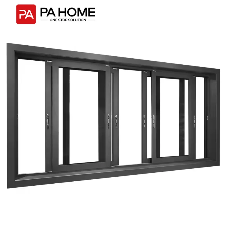 PA French Style Minimalist Residential Kitchen Sliding Door Windows For Pvc Windows And Doors