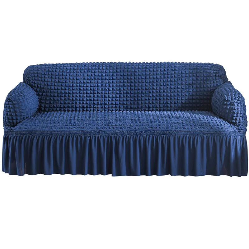Sofa Slipcover with Skirt High Stretchable Elastic Removable Stretch Sofa Couch Slipcover