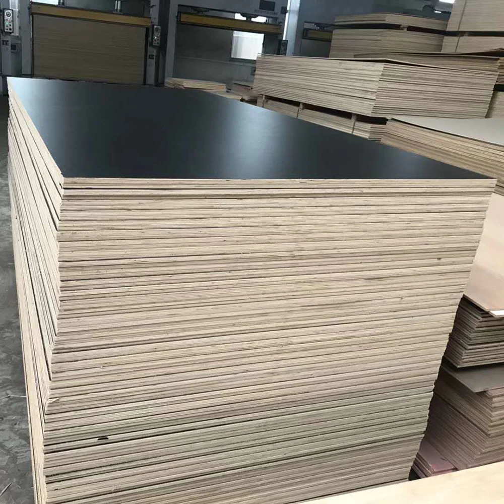 LICHUAN High Strength Leaf Texture Laminated Plywood 9-12mm for Cabinet Panels Compact Laminated Plywood