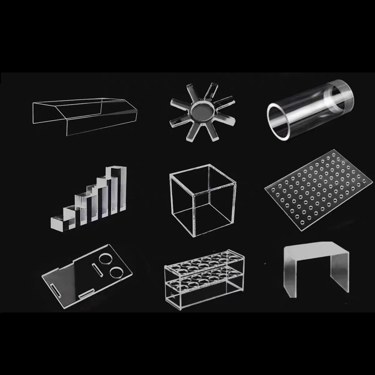 Specially customized high quality acrylic Angle bracket 90 degree wall mounted Angle bracket, CNC milling