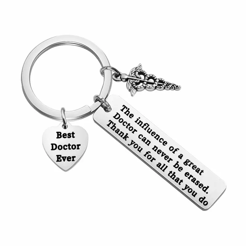 ladies XNG Medical Key Chain Needle Syringe Stethoscope Thermometer Cute key Chain Medical Doctor Gift