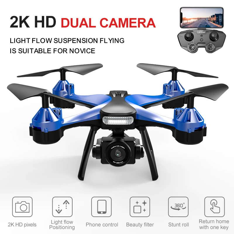 JC801 Радиоуправляемый квадрокоптер UAV 4K камера определения высоты Дрон 4k вертолет аэрофотосъемка Летающая
