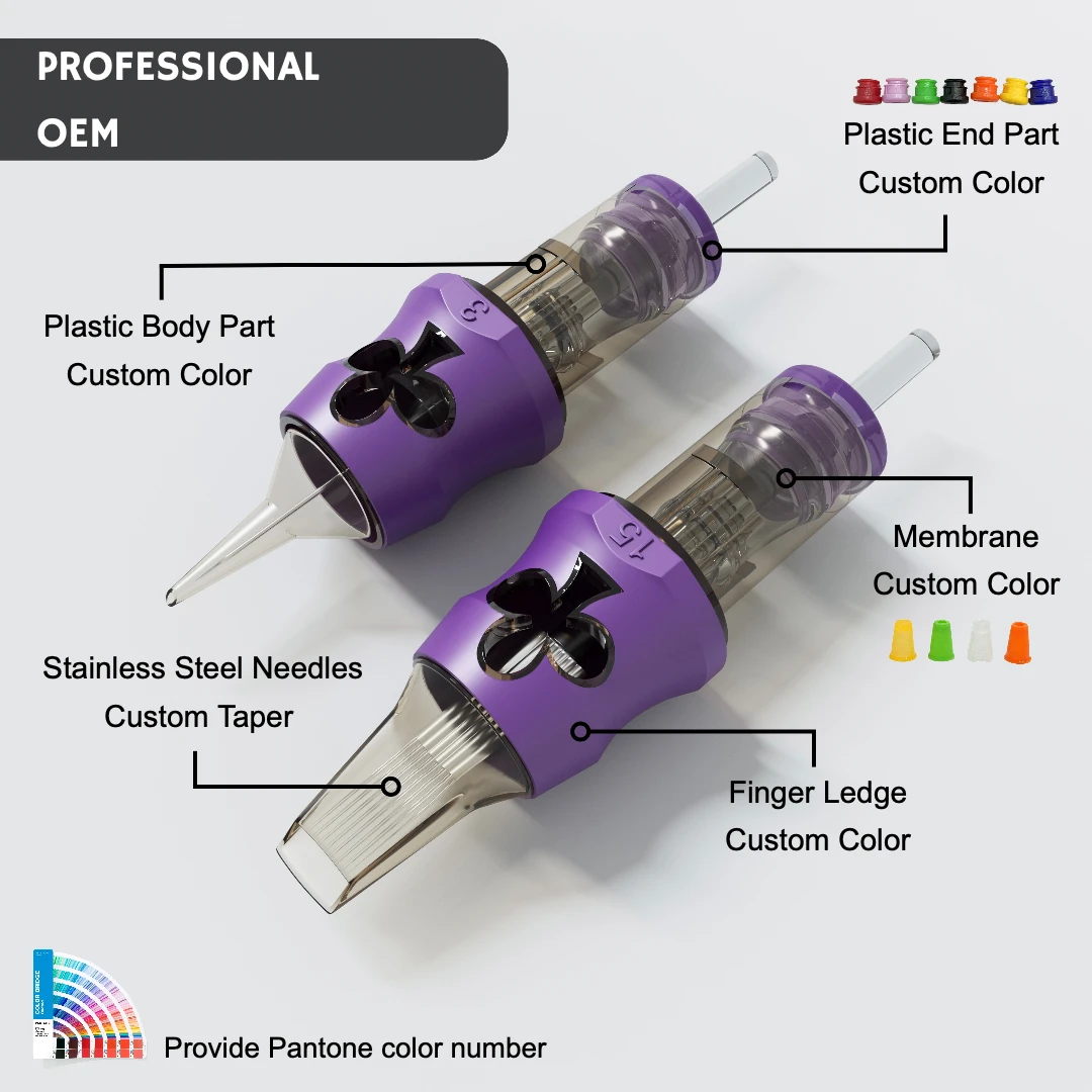 New Professional Disposable Tattoo Cartridge Needle Wholesale Manufacturer Product