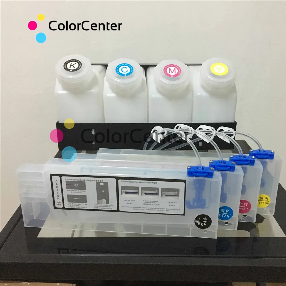 Mutoh CISS 4X4 Continuous Bulk Ink Supply System Mutoh RJ900 CISS