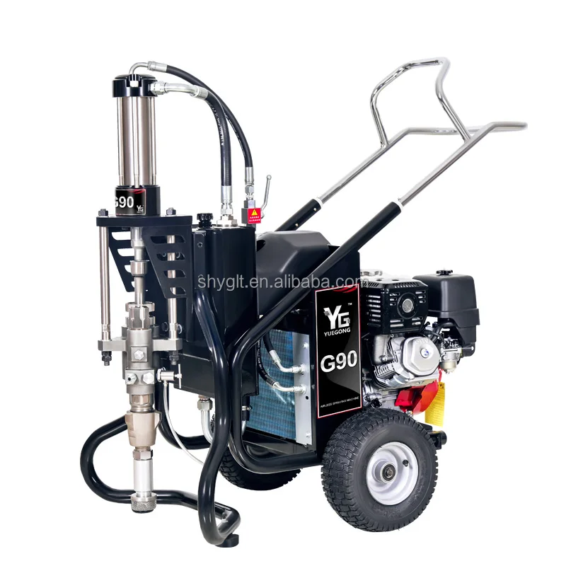 13HP 7.5KW High Flow Polyurethane Waterproof Coating Spray Machine 10L/min with Heater