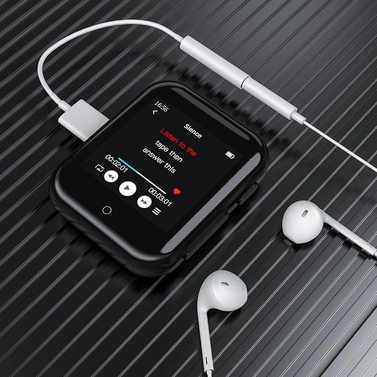 Top Sale Ruizu M8 Mp3 High Sound Quality Portable Lcd Screen 8GB16GB Wireless Blue Tooth and Speakers Mp3 player