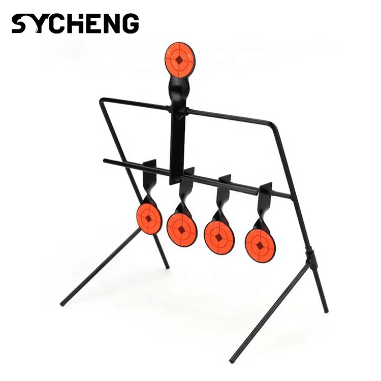 Sycheng Indoor and outdoor competitive shooting rotating shooting target steel metal practice range target