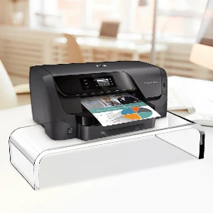 Hot sell Premium Acrylic Monitor Stand with Heating Bending Technology Stylish and Durable Clear Acrylic Monitor Riser for Laptops with best quality