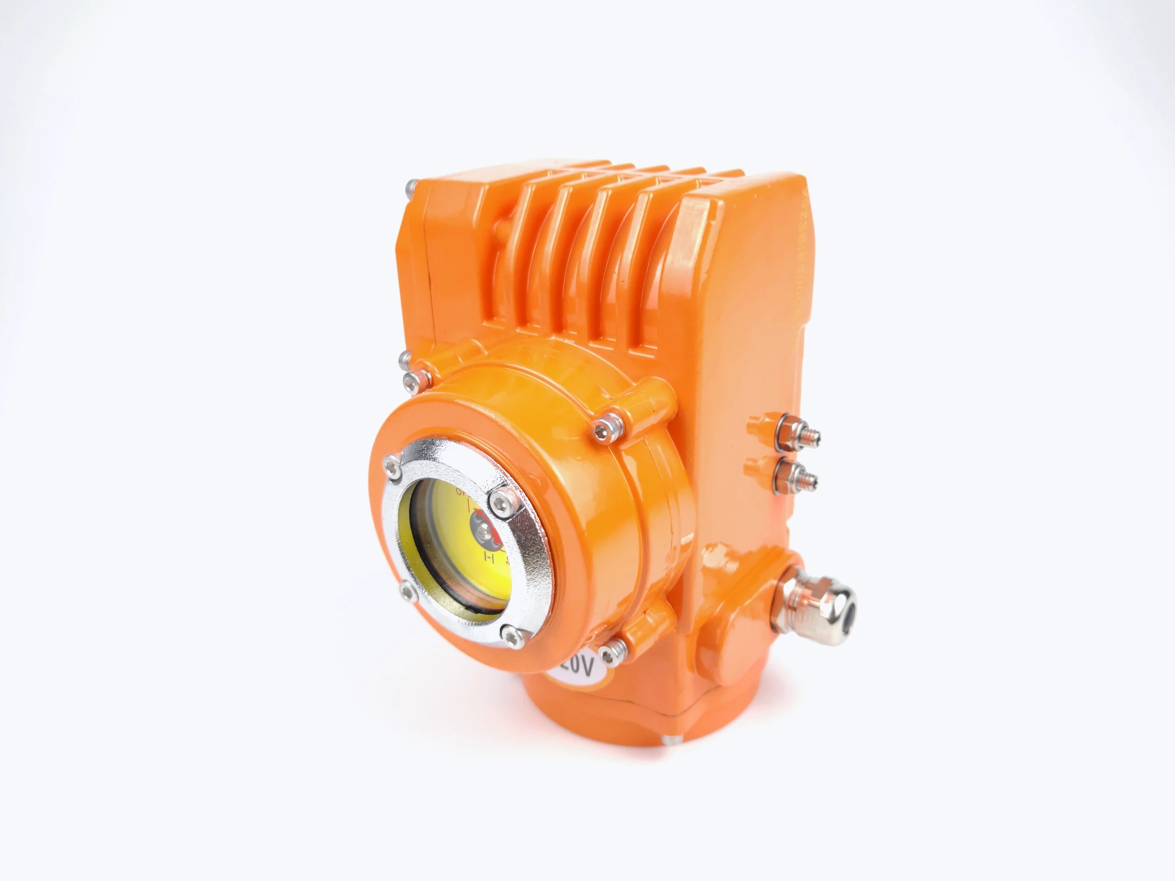 Small Electric Actuator Ac220v Quarter Turn For Rotary Ball Valve