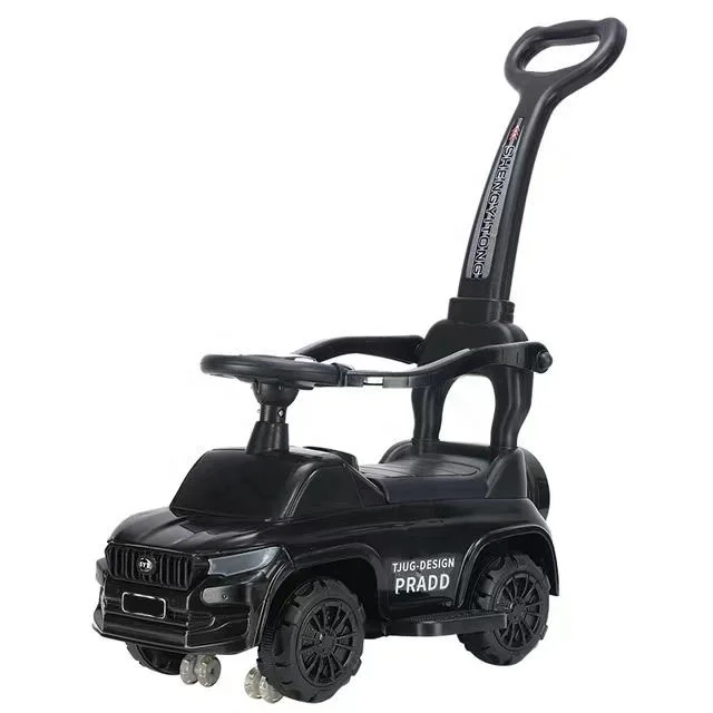 imported China new modal baby ride on toy walker foot to floor mini sliding car with detachable push handle for kids 1-3 years