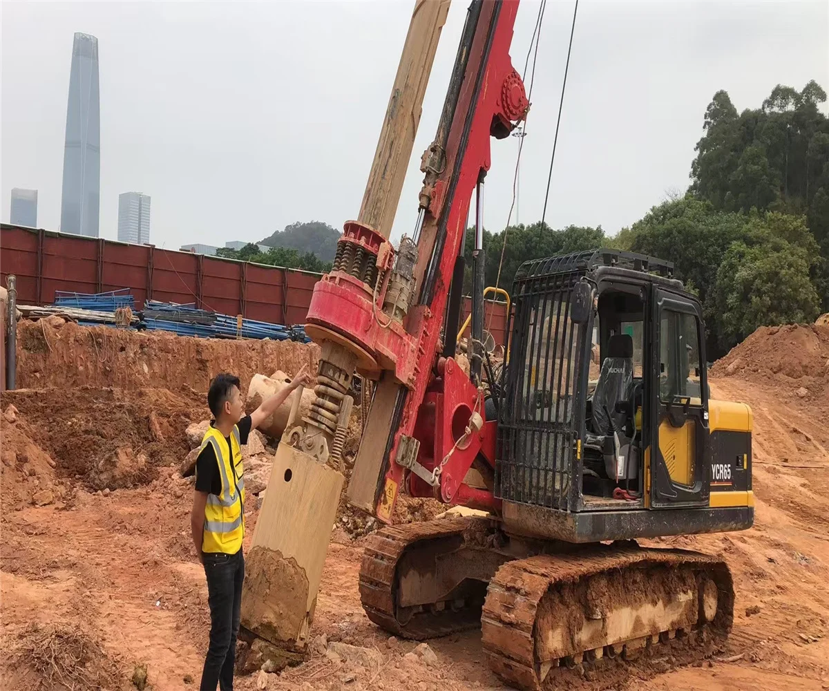 Yuchai YCR60 небольшая буровая установка блокирующая буровую установку soilmec SR65 SR70 sr80 sr80c гидравлическая дрель