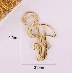 customs gold color  Creative heart Paper Clip  Stationery  metal Material   arrows paper  Clips