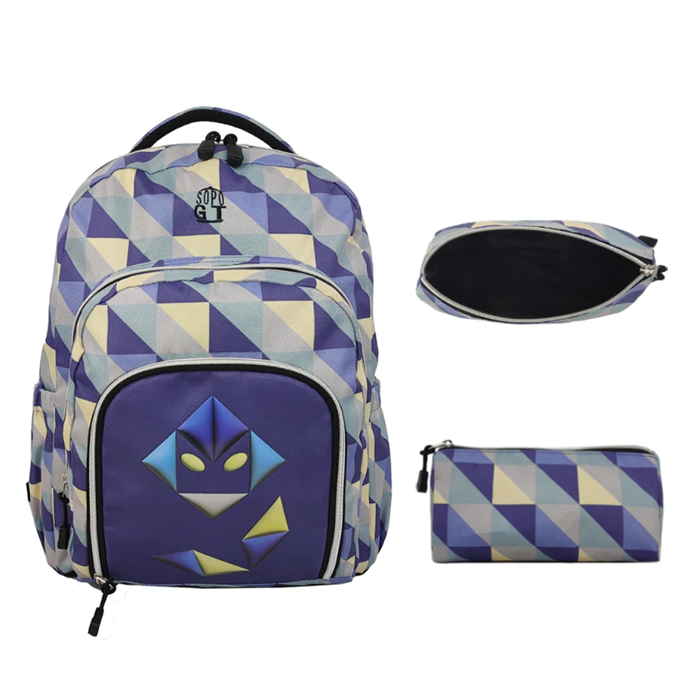 Hot Selling Manufacturer Pencil Cases Bags Cute School Design for Girls kids bag fashion school bag