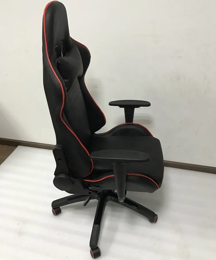 WSZ 1001 Fashionable In Stock Leather Breath Gaming Racing Furniture Gamer Desk Table Chair For Gamer With RGB Light Speaker