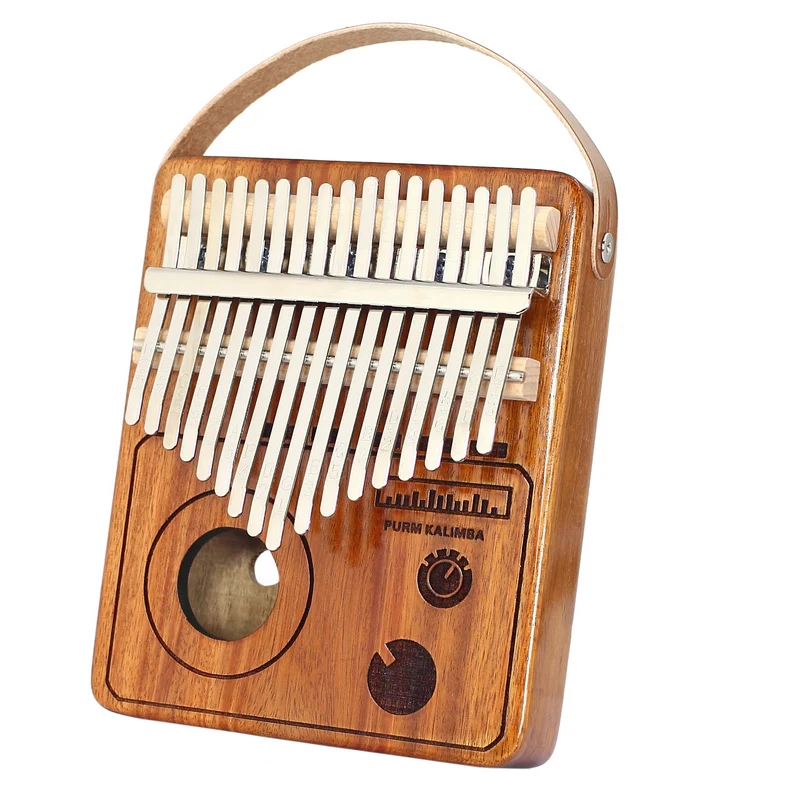 wholesale all solid acacia wood17 tone 17 key kalimba Musical thumb piano Xylophone Likembe