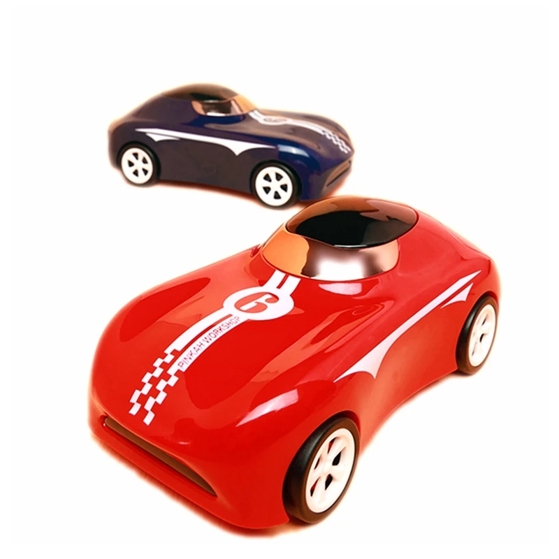 PINKAH New 300ML Sports Car Shape Eco BPA Free Plastic Fun Carton Water Bottle with Shoulder Strap School