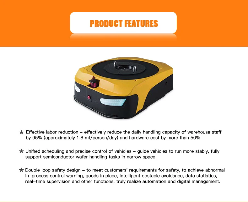 Latent Jacking  Robot Agv B800-c1 Intelligent Operation Robot Two-way Driving Flexibility Robot