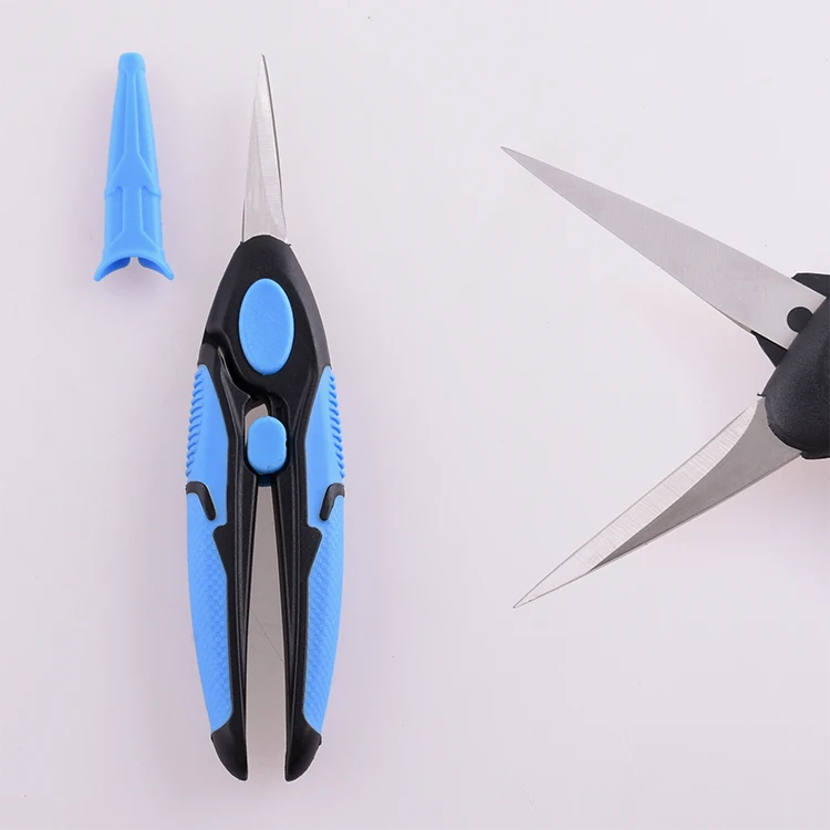 Индивидуальный дизайн Опционный цвет ткани острые портновские ножницы Профессиональный 6 дюймов портные ножницы парикмахерские ножницы