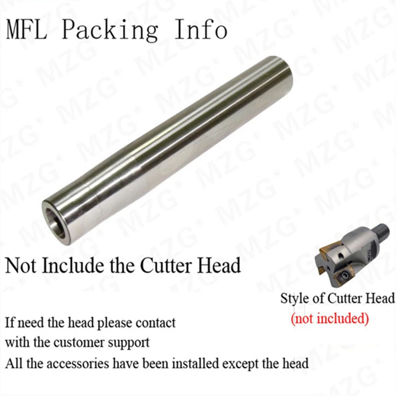 Maifix MFL Tungsten Steel Milling Shank Lock Teeth Cutter Carbide Screwed End Mills Holder