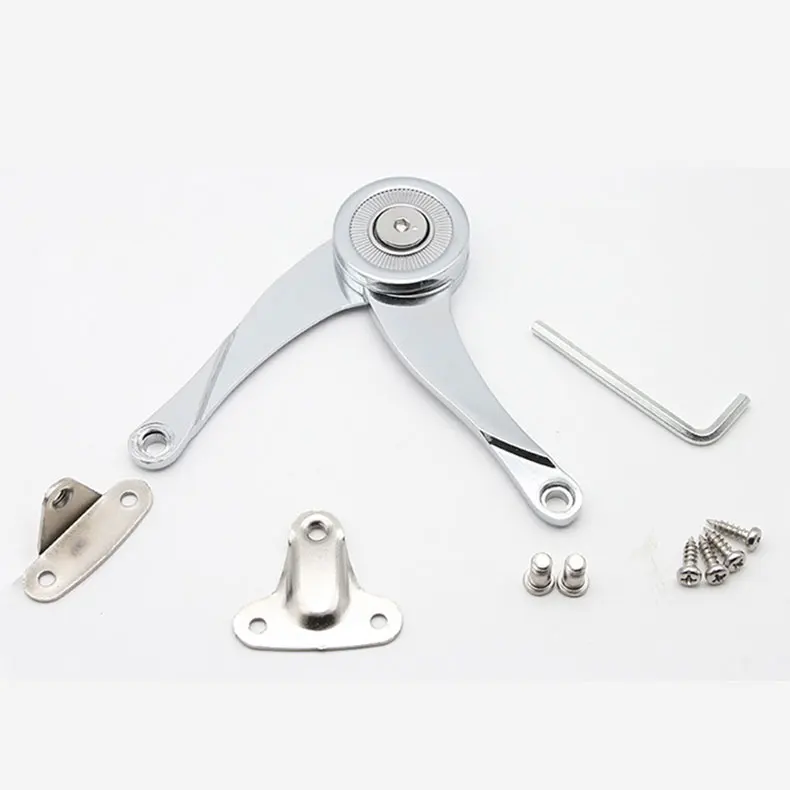 Soruda Adjustable Polishing Hydraulic Random Cabinet Stay Stop Hinges  Lift Up Hinge for Kitchen Cabinet Door