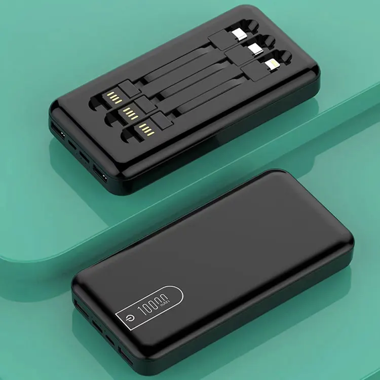 2022 Factory Direct Selling New Fashion Slim Smart Wholesale  Power Bank 20000mah Power Banks 10000mah