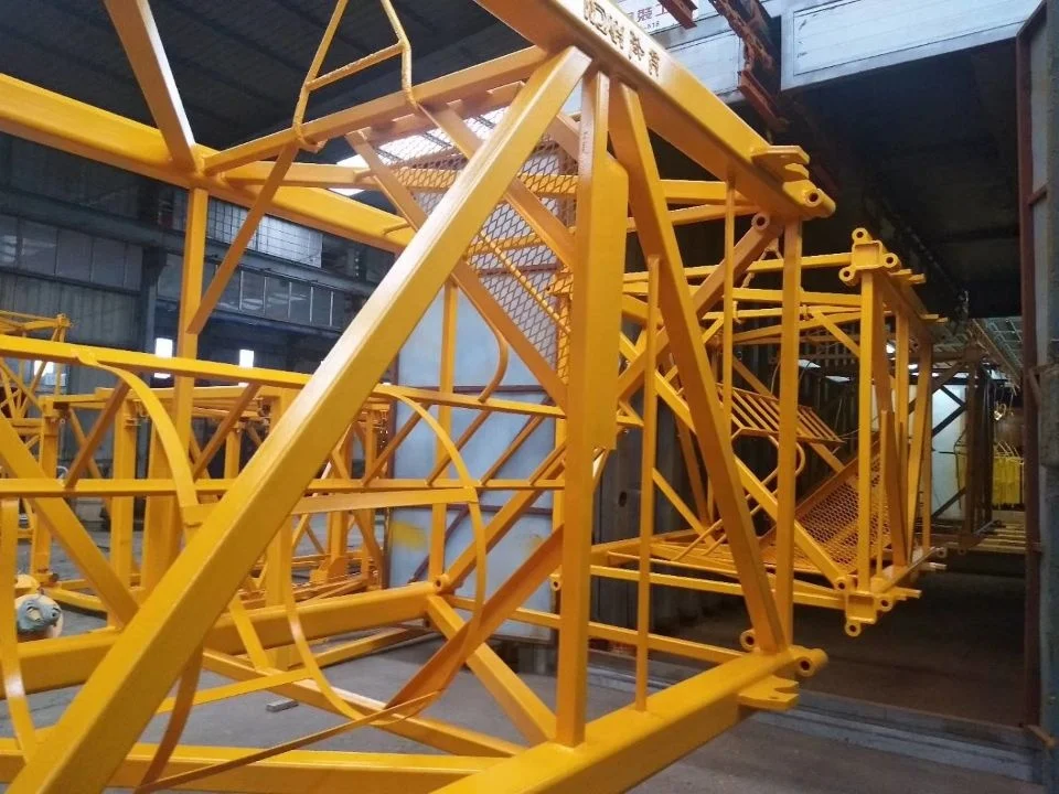 China manufacturer HYCM TC6013 model 8t tower crane