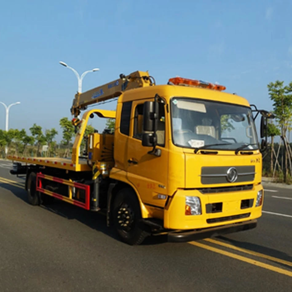 China HOWO Heavy Duty Wrecker Tow Truck 16Ton flatbed tow truck