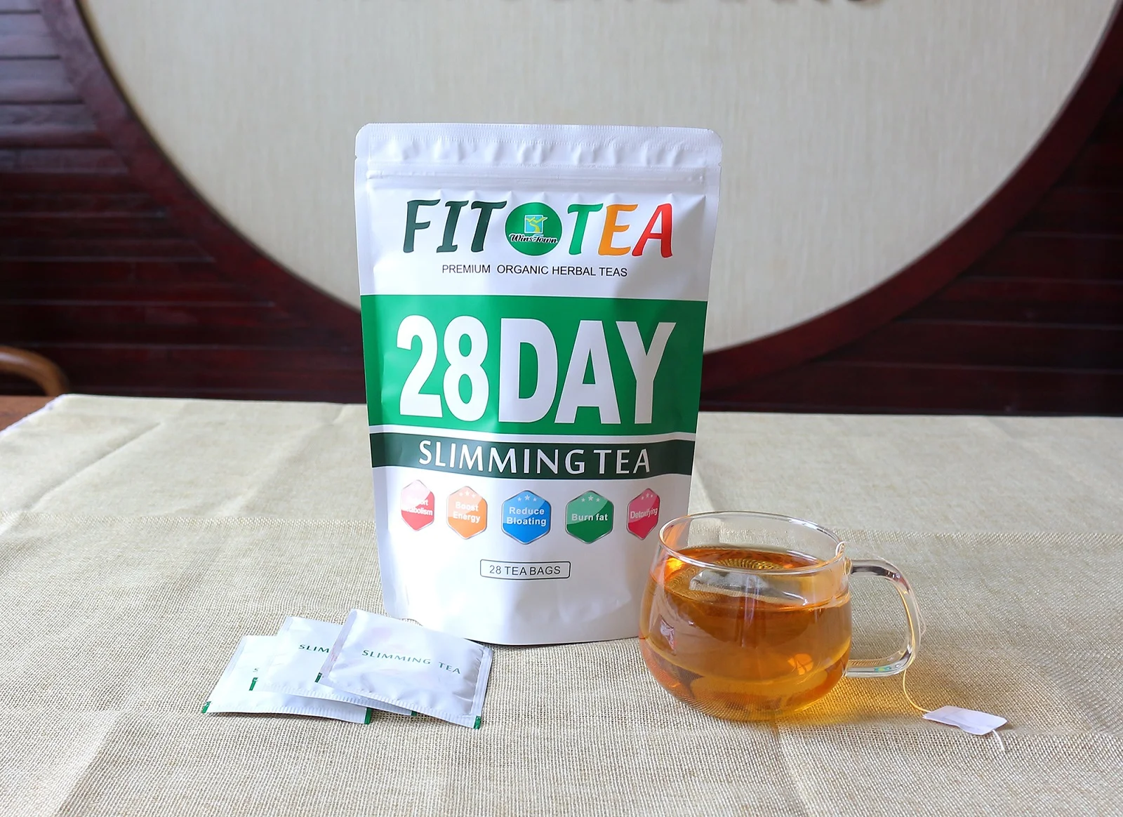 Fit tea 28 дней потеря веса чай для очищения толстой кишки и сжигания жира