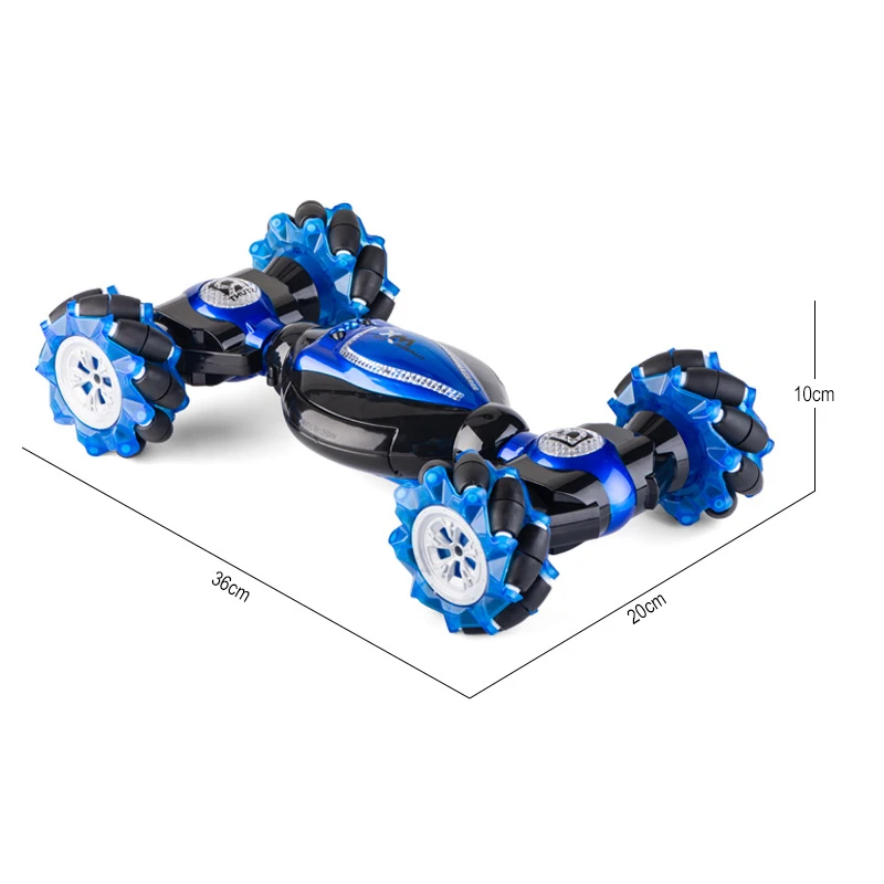 
Kids 2.4 GHZ Rolling Climbing Twist Hand Watch Rc Toys Gesture Stunt Remote Control Car 