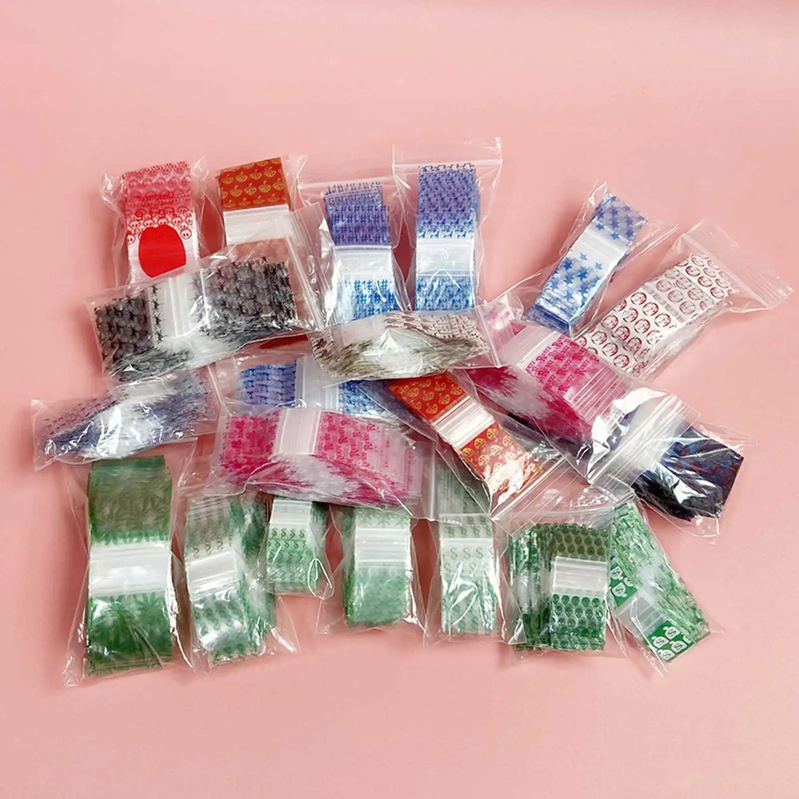 Wholesale Clear Plastic Bag Grip Self Seal Packing  Resealable Mini Ziplock zipper Bags