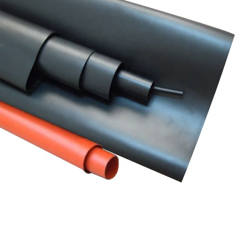 Wholesale Busbar Insulation Heat Shrink Sleeve VZG Large Diameter Busbar Insulation Sleeve Tube With Glue