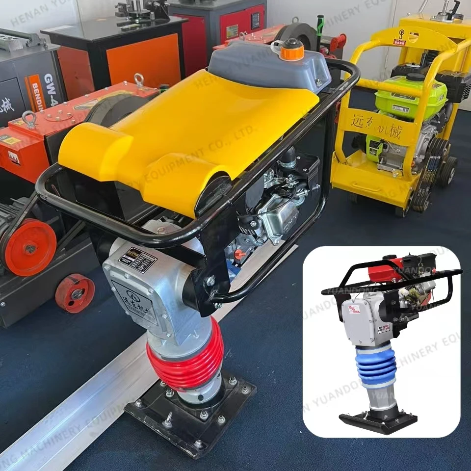 Lightweight HCD-110 Petrol Type Tamping Hammer Soil Construction Gasoline Tamping Rammer For Sale