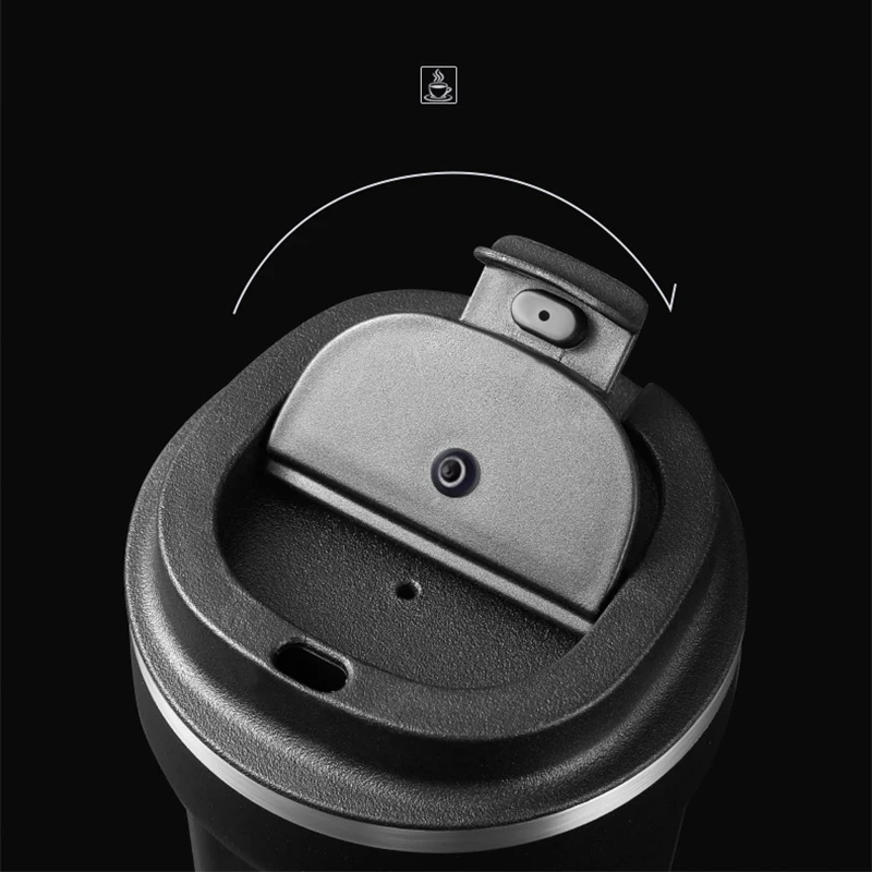 Insulated Coffee Mug Cup Wholesale 380ML 510ML Stainless Steel Travel Mugs Thermal Coffee Thermos