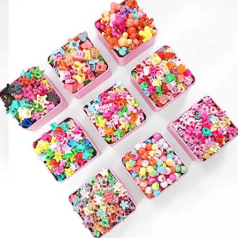 Mylulu Free Sample Wholesale Kids Cute Hair Clip Sets Girl Princess Jewelry Sets Gift Sets Hair Accessory for Baby