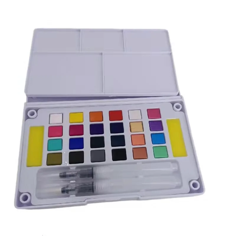 12 24 36 48 Colors  Artist Watercolor Paints  Cake Foldable Box Solid Water Color Paint