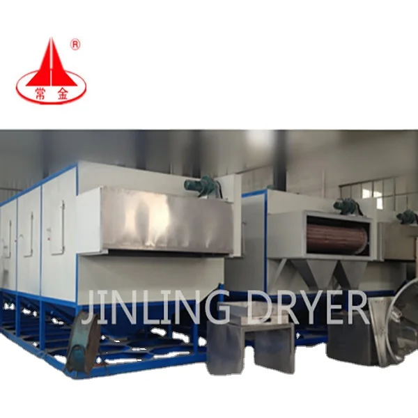 High performance DWF SS304/SS316L material wholesale hemp belt dryer machine