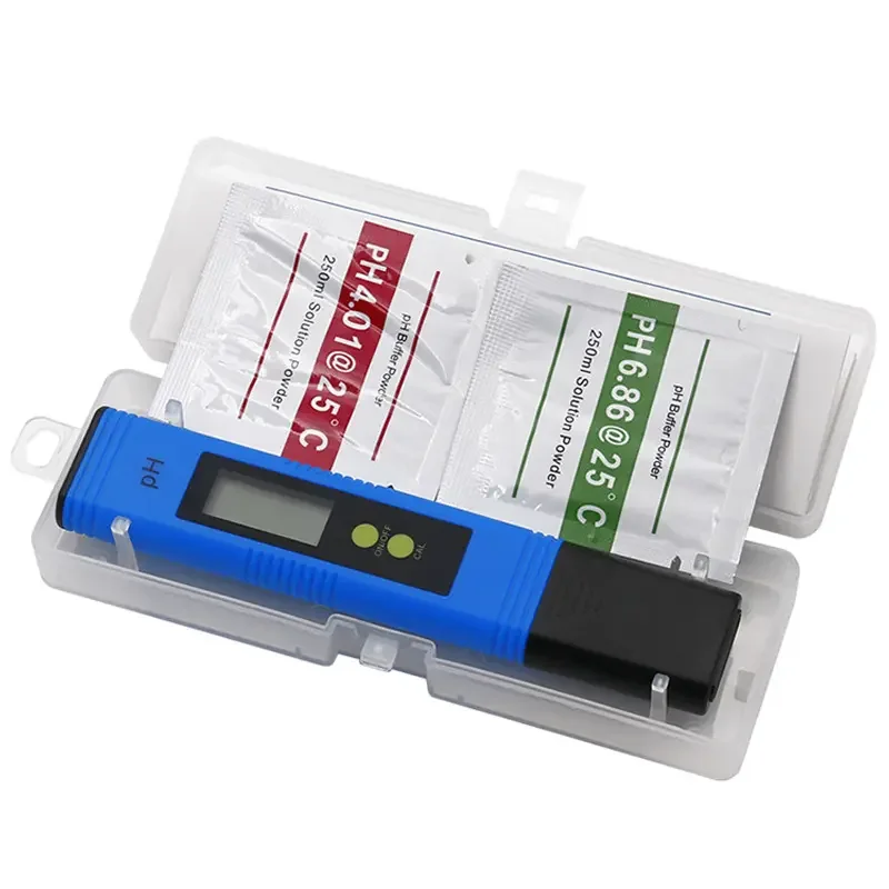 New Selling Digital PH Meter Automatic Calibration 0.01 Water Quality Test PH-02