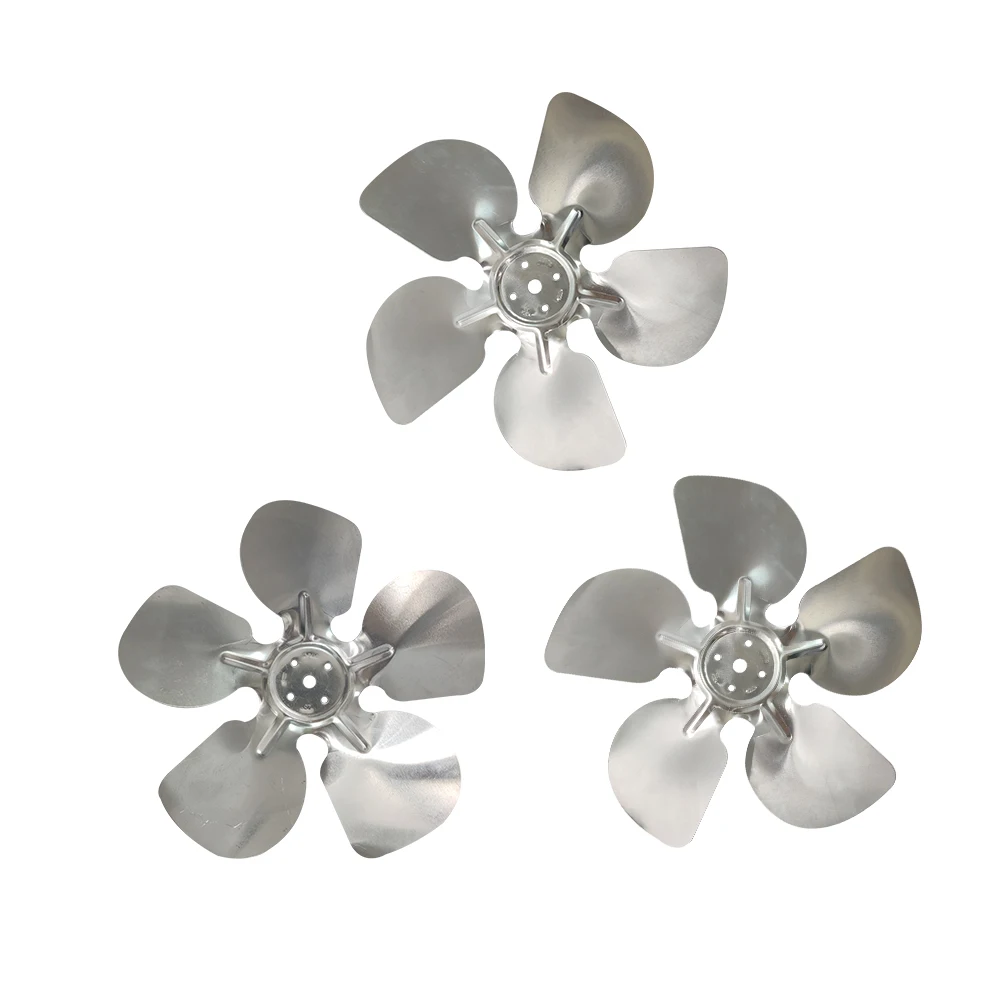 Kiron 154~300mm shaded pole motor aluminum fan cooling blade for refrigerator condenser motor fan blade