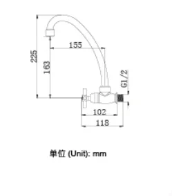 Middle Asia market four level  kitchen mixer for sale